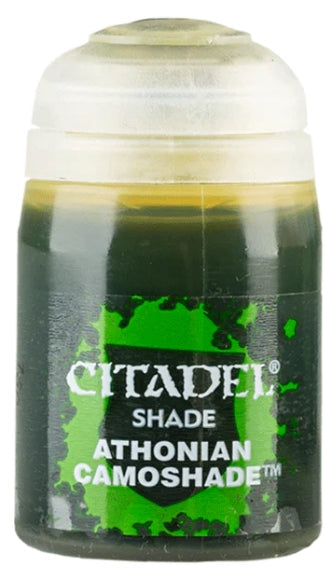 Athonian Camoshade Shade Paint with smooth matt finish in an 18ml pot.