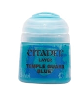 Citadel Paint Temple Guard Blue 12ml container.