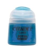 Citadel Paint Sotek Green 12ml bottle.