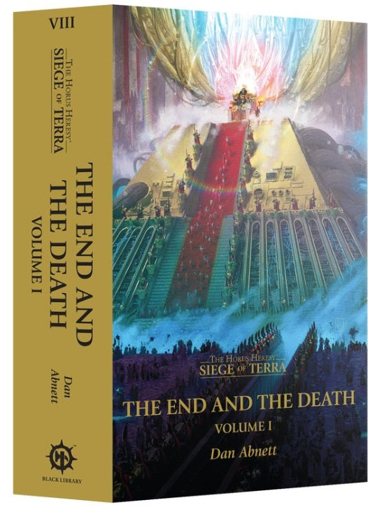 The End and the Death Volume 1, Siege of Terra Book 8 by Dan Abnett (Paperback Cover)