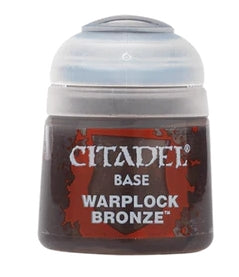 Citadel Paint Warplock Bronze 12ml with metallic finish.