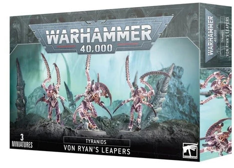 Warhammer 40000 Tyranids Von Ryan's Leapers miniatures kit box.
