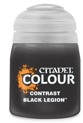 Citadel Paint Black Legion 18ml container.
