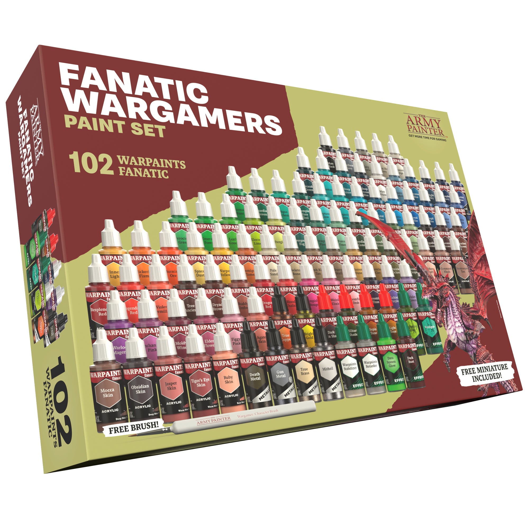 The Army Painter: Warpaints Fanatic Wargamers Paint Set