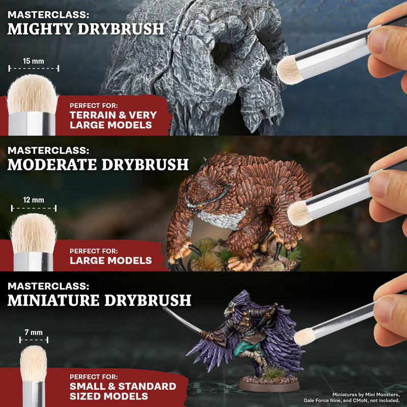 The Army Painter: Masterclass Drybrush Brush Set