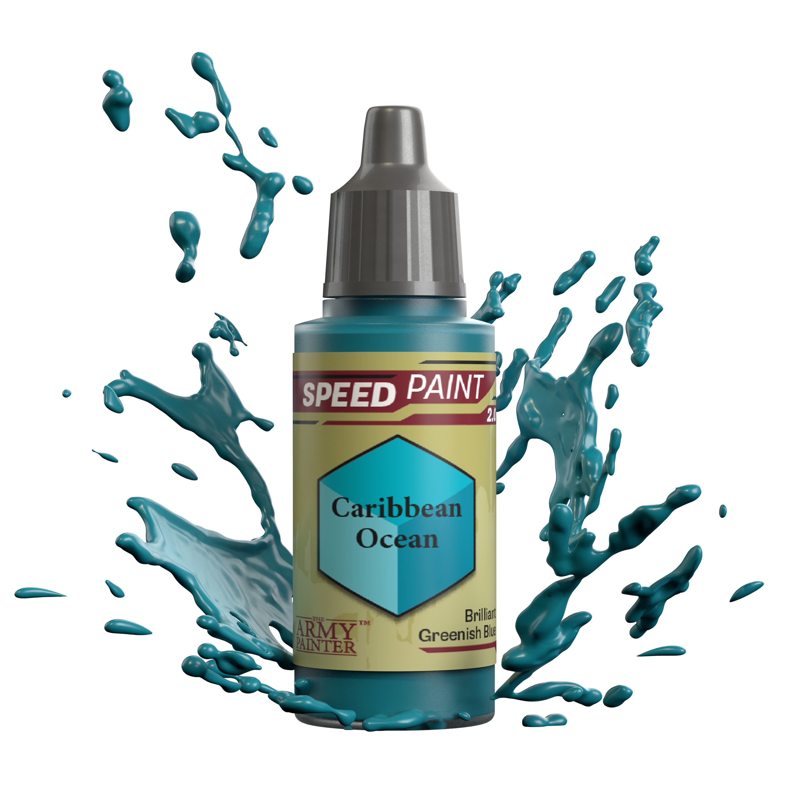 Army Painter Speedpaint 2.0 Caribbean Ocean WP2046 18ml dropper bottle