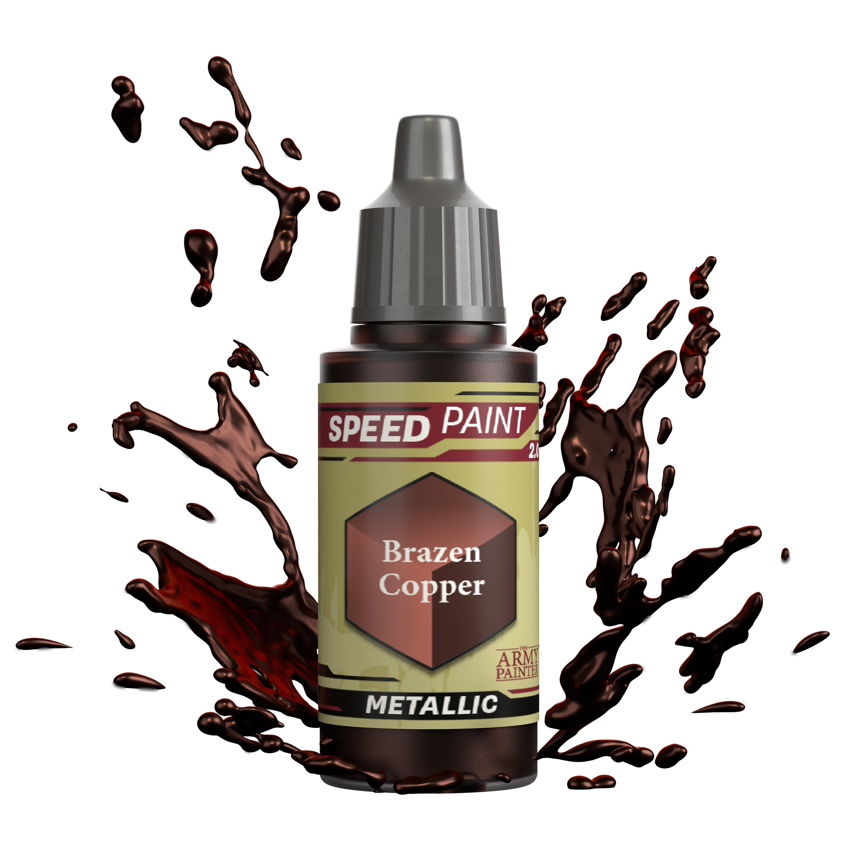 Army Painter Speedpaint 2.0 Brazen Copper WP2073 18ml dropper bottle