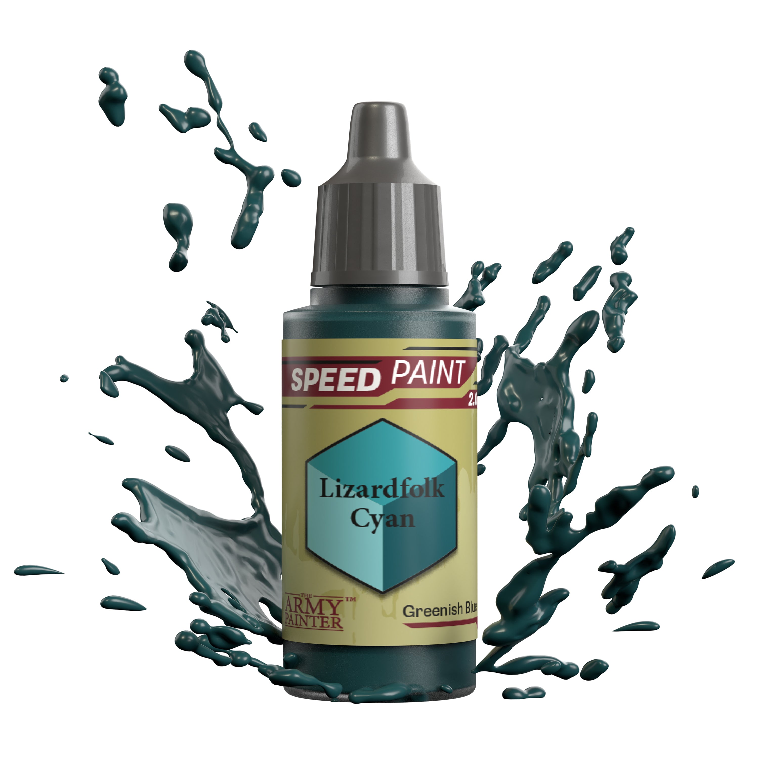 Army Painter Speedpaint 2.0 Lizardfolk Cyan WP2082 18ml dropper bottle
