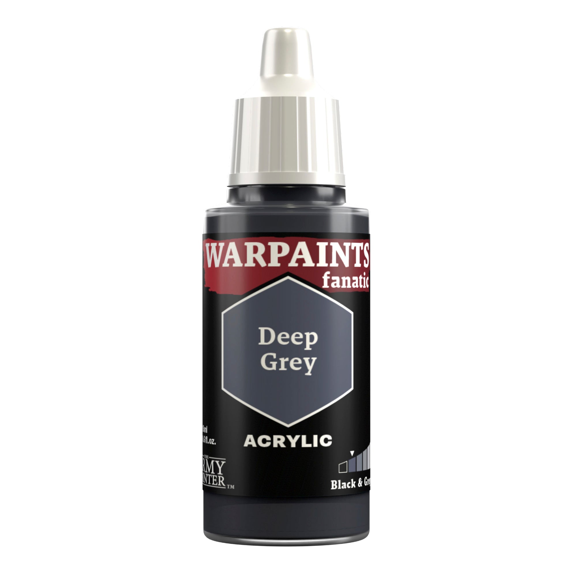 The Army Painter Warpaints Fanatic: Deep Grey (18ml)