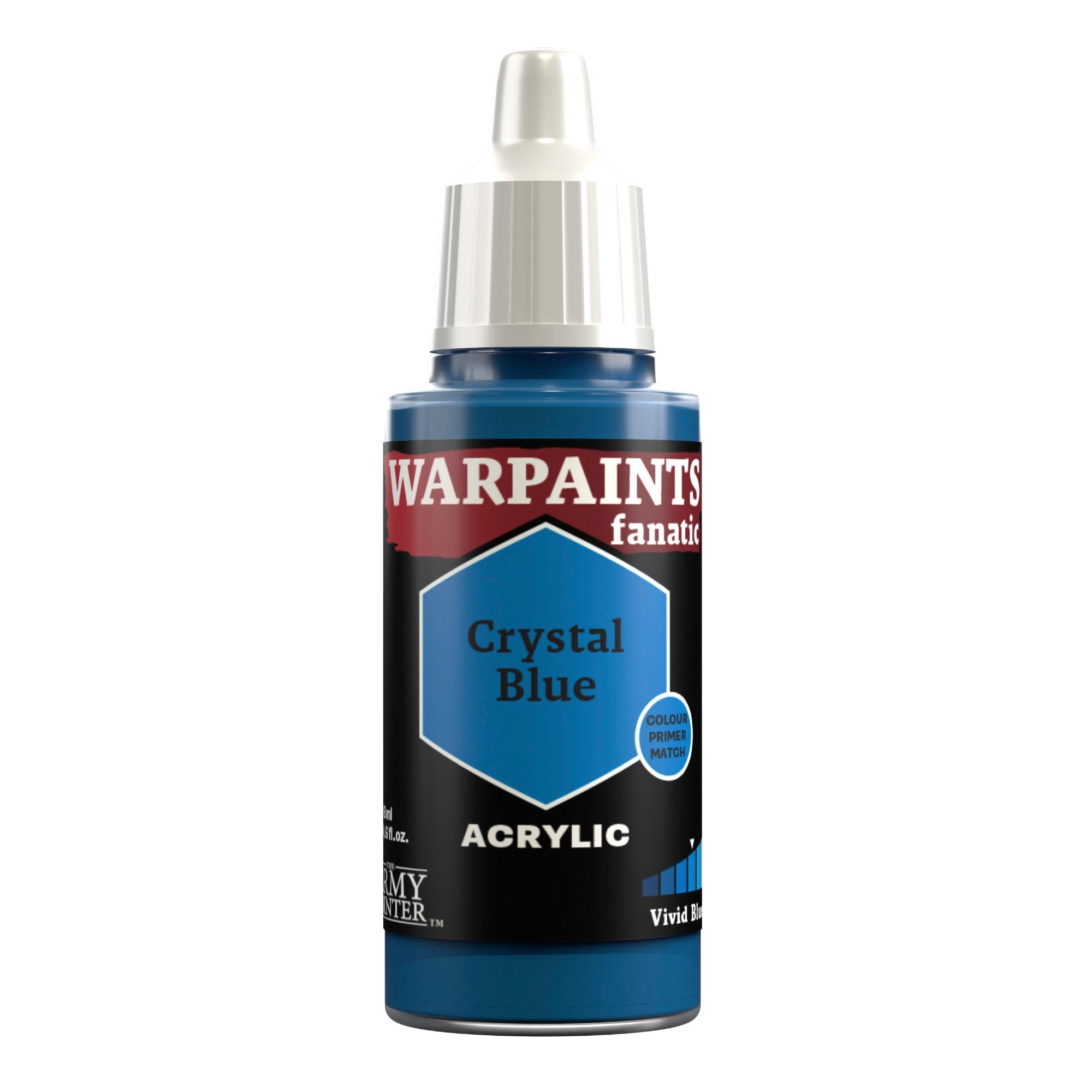 The Army Painter Warpaints Fanatic: Crystal Blue (18ml)