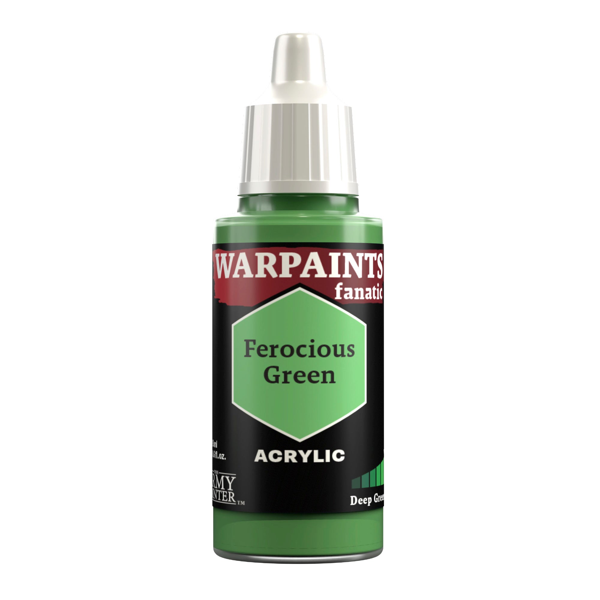 The Army Painter Warpaints Fanatic: Ferocious Green (18ml)
