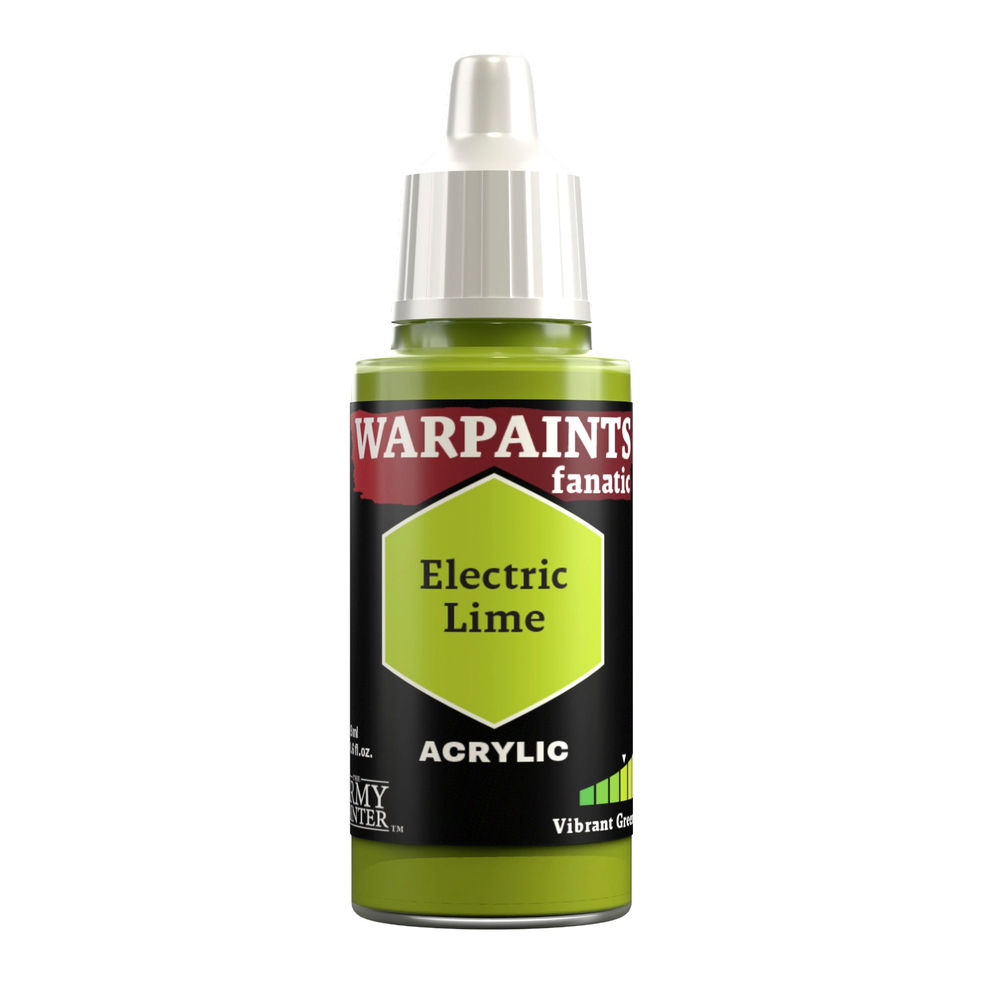 The Army Painter Warpaints Fanatic: Electric Lime (18ml)