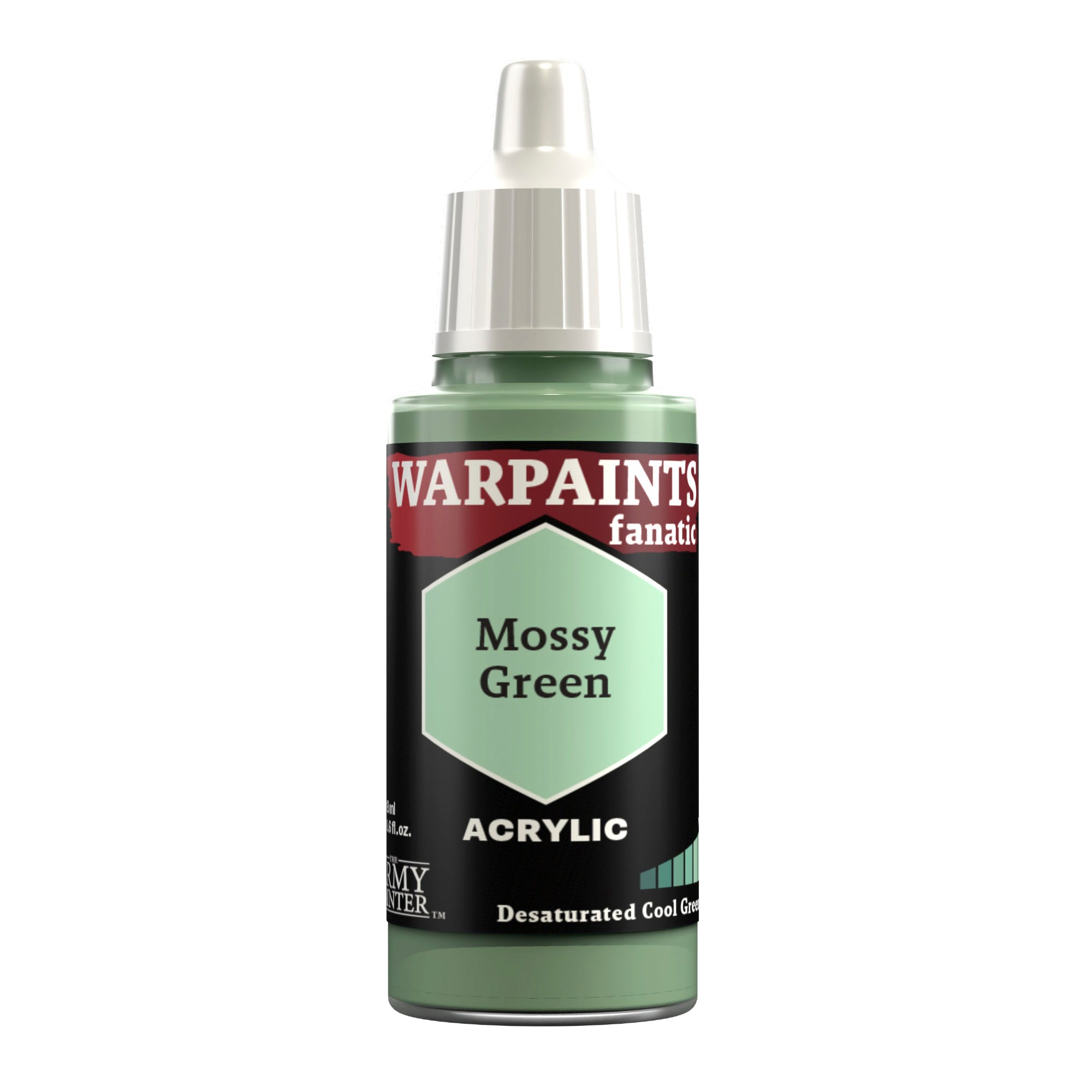 The Army Painter Warpaints Fanatic: Mossy Green (18ml)