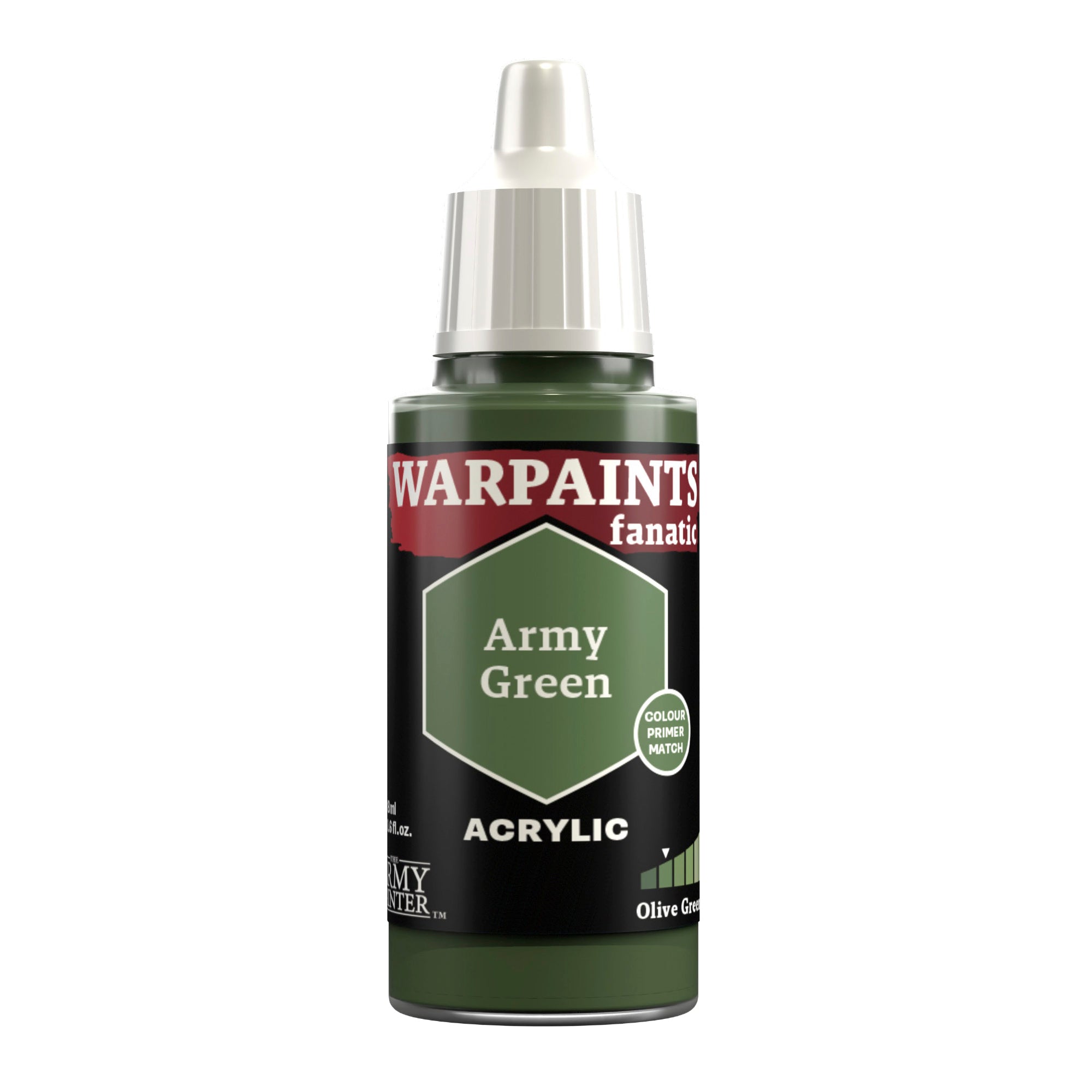 The Army Painter Warpaints Fanatic: Army Green (18ml)