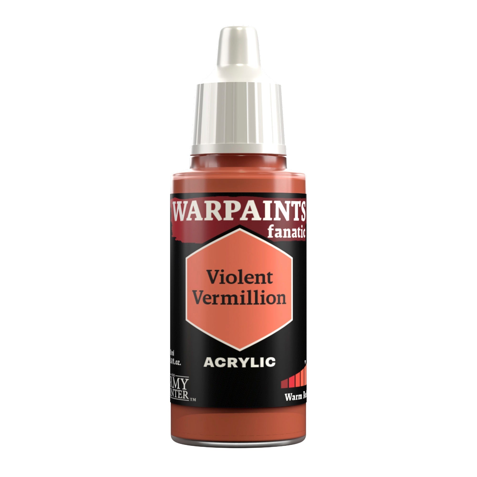 The Army Painter Warpaints Fanatic: Violent Vermilion (18ml)