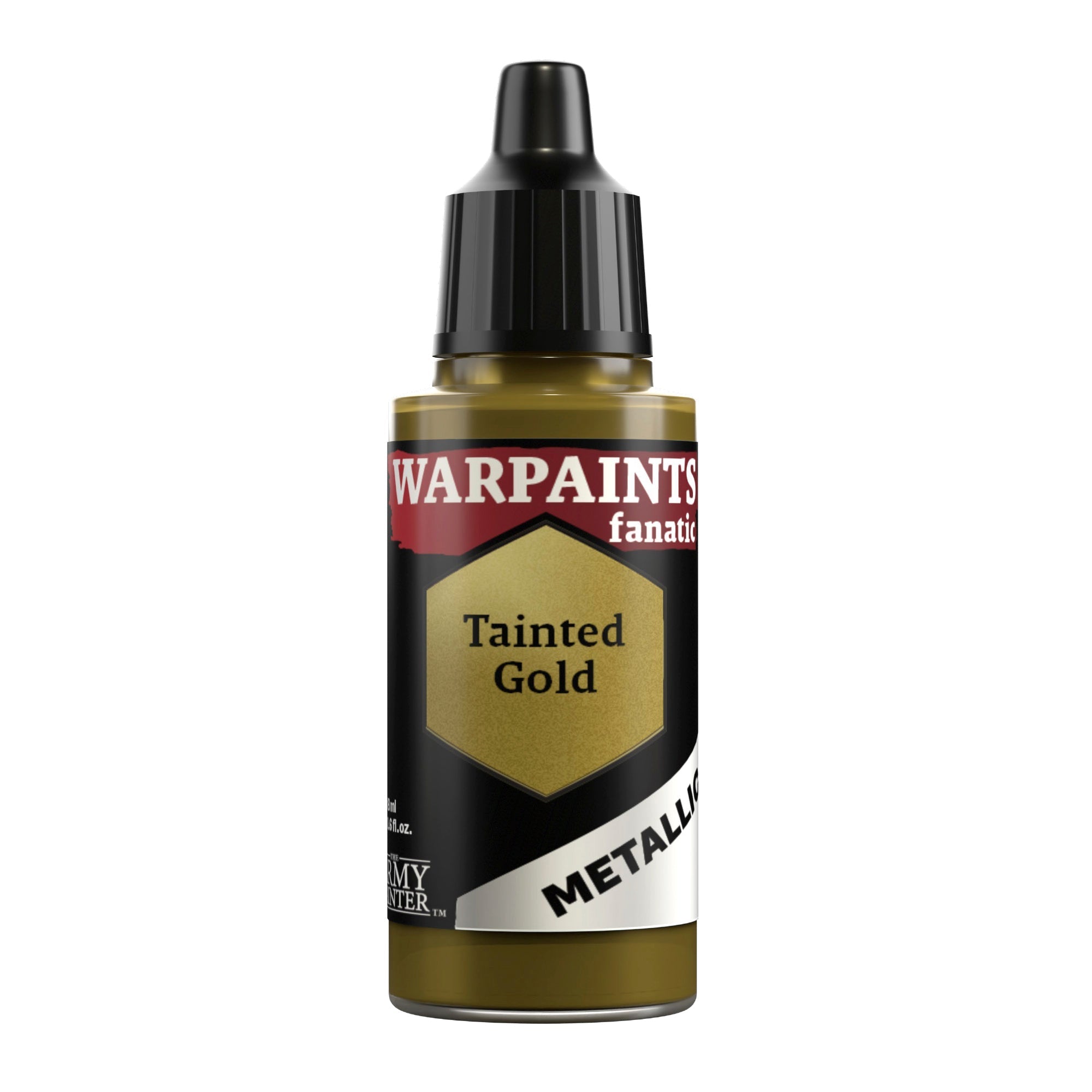 The Army Painter Warpaints Fanatic Metallic: Tainted Gold (18ml)