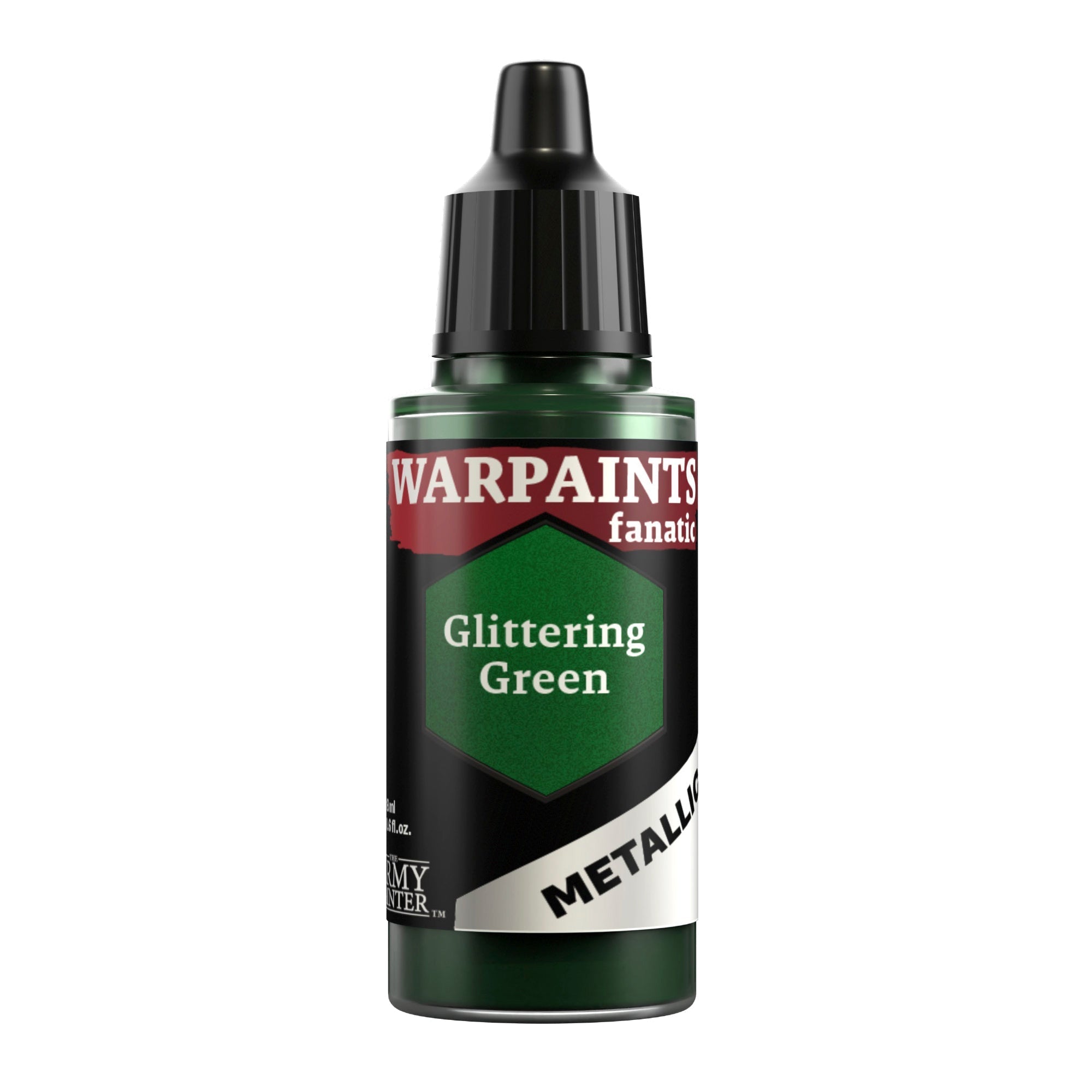 The Army Painter Warpaints Fanatic Metallic: Glittering Green (18ml)