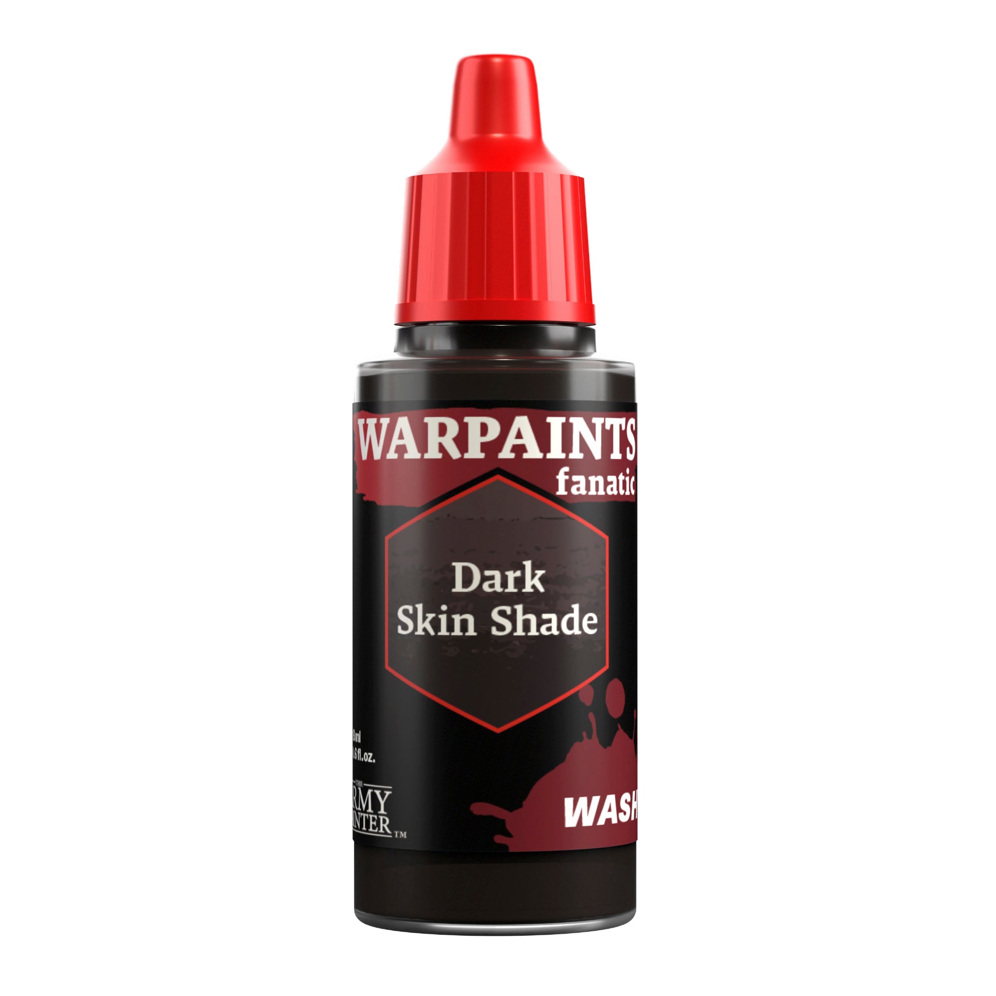 The Army Painter Warpaints Fanatic Wash: Dark Skin Shade (18ml)