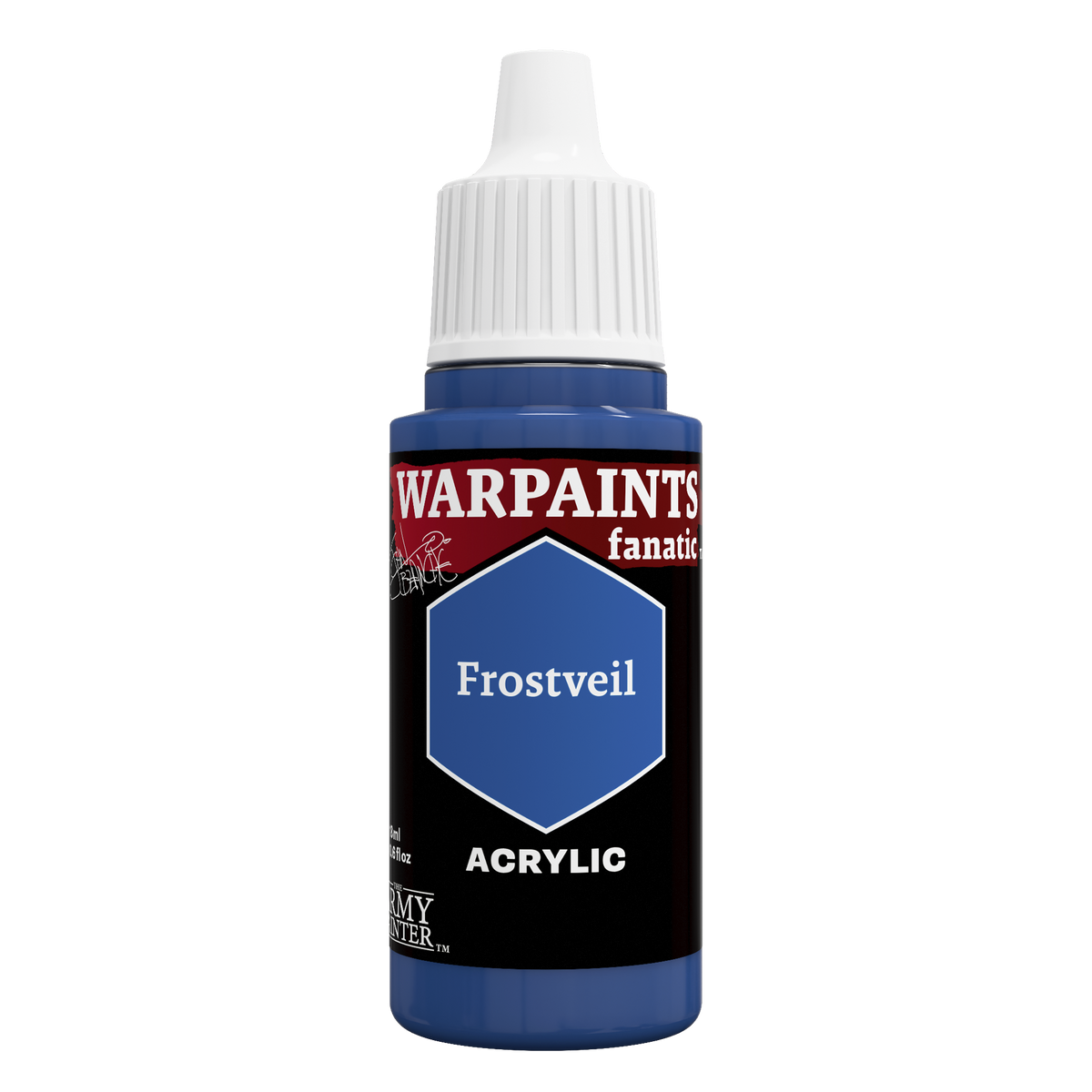 The Army Painter Masterclass John Blanche Frostveil, Warpaints Fanatic acrylic, 18ml dropper bottle, WP4103P.