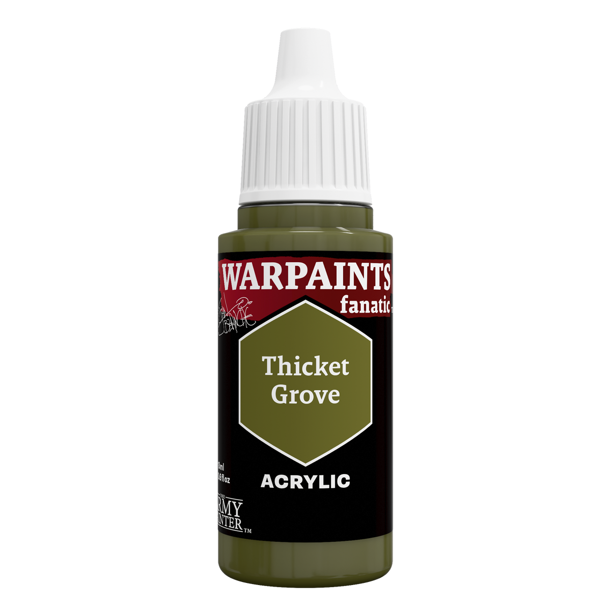 The Army Painter Masterclass John Blanche Thicket Grove, Warpaints Fanatic acrylic, 18ml dropper bottle, WP4118P.