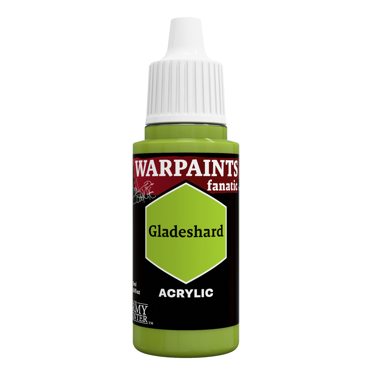 The Army Painter Masterclass John Blanche Gladeshard, Warpaints Fanatic acrylic, 18ml dropper bottle, WP4120P.