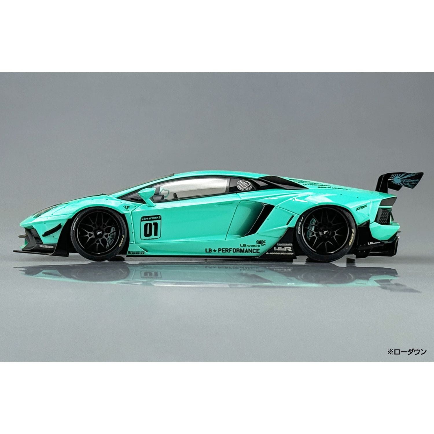 Aoshima LB-WORKS 1/24 Lamborghini Aventador Limited Edition Ver.2 - War Games USA