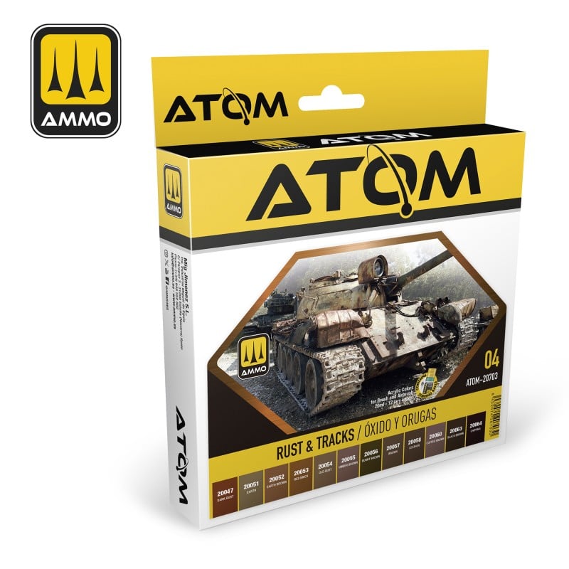 ATOM Rust & Tracks Set - War Games USA