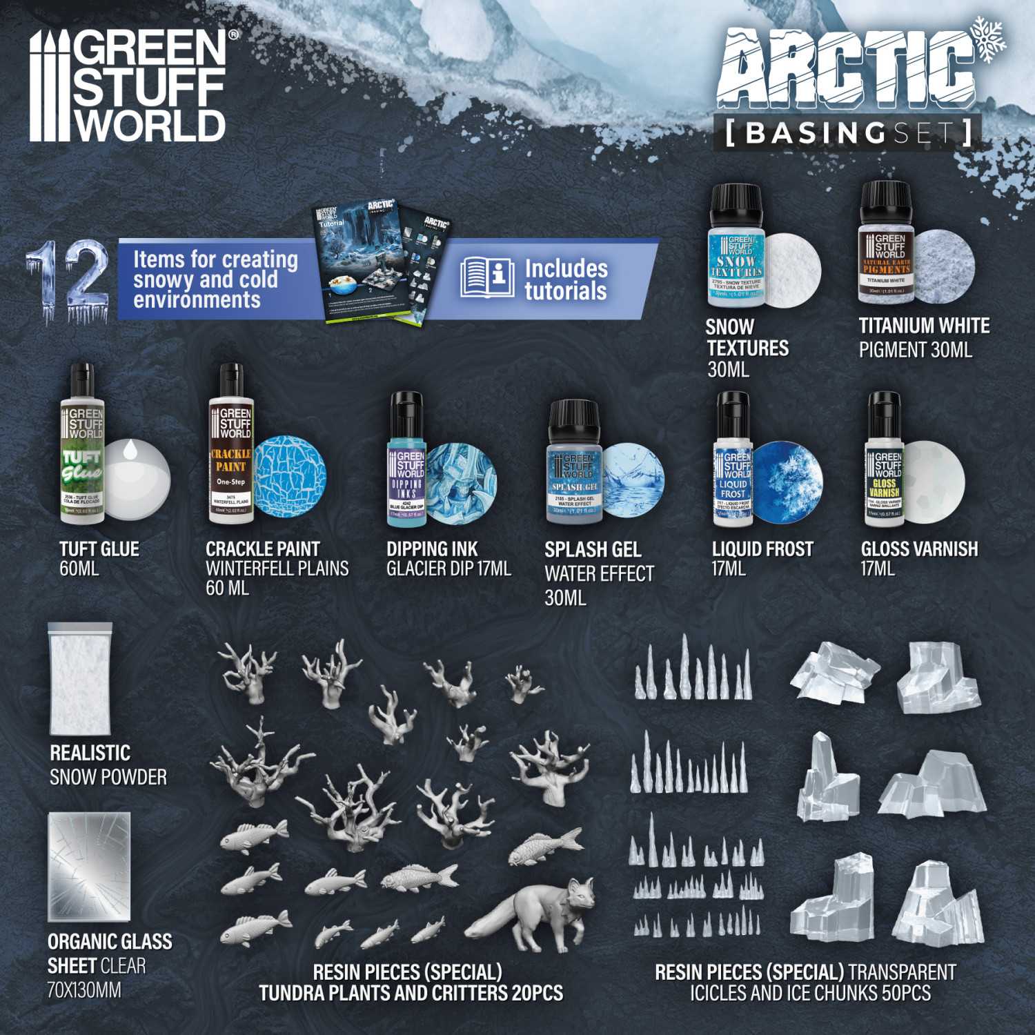 Arctic Basing Set - Green Stuff World