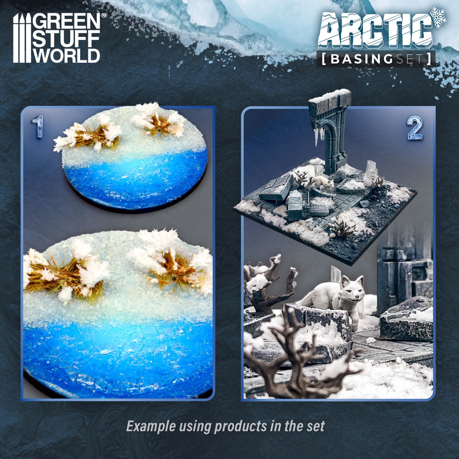 Arctic Basing Set - Green Stuff World