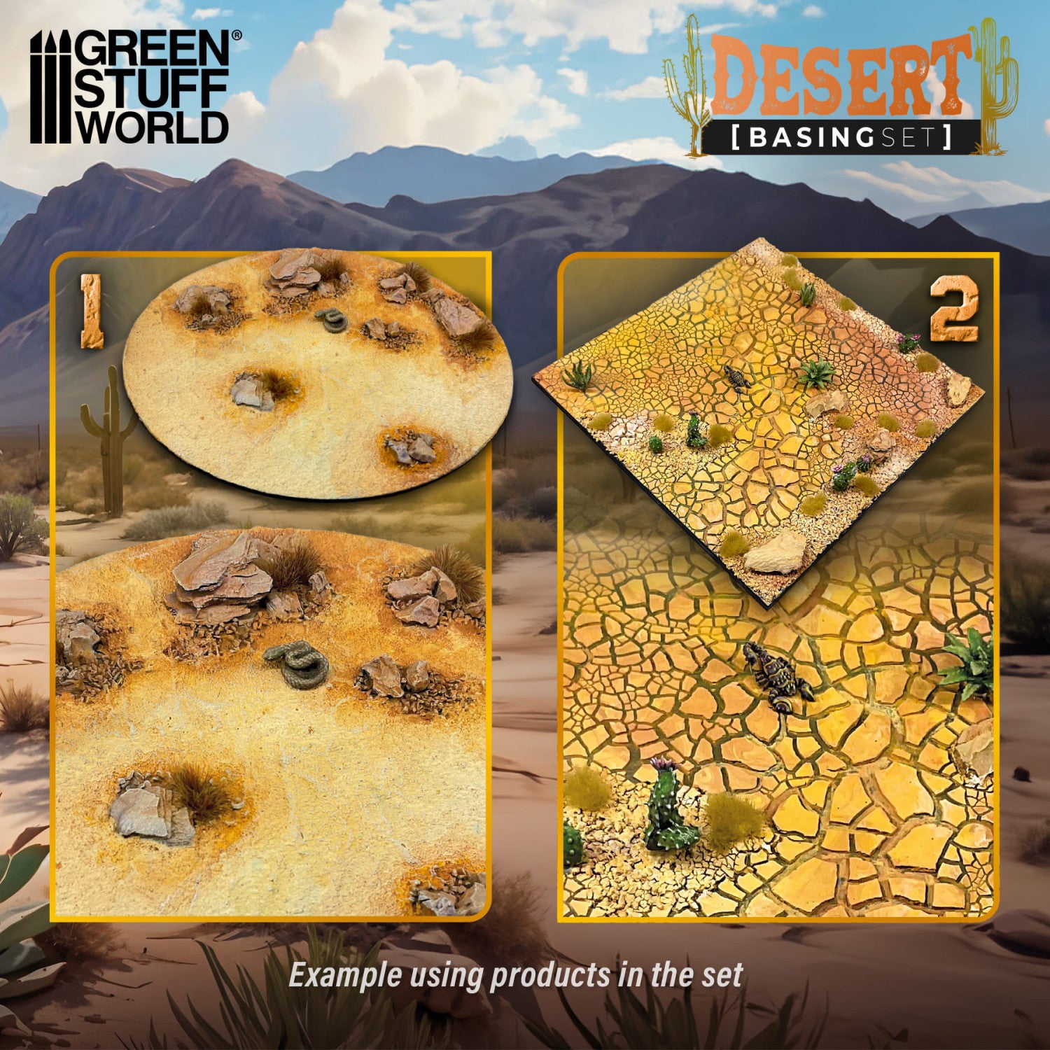 Desert Basing Set - Green Stuff World