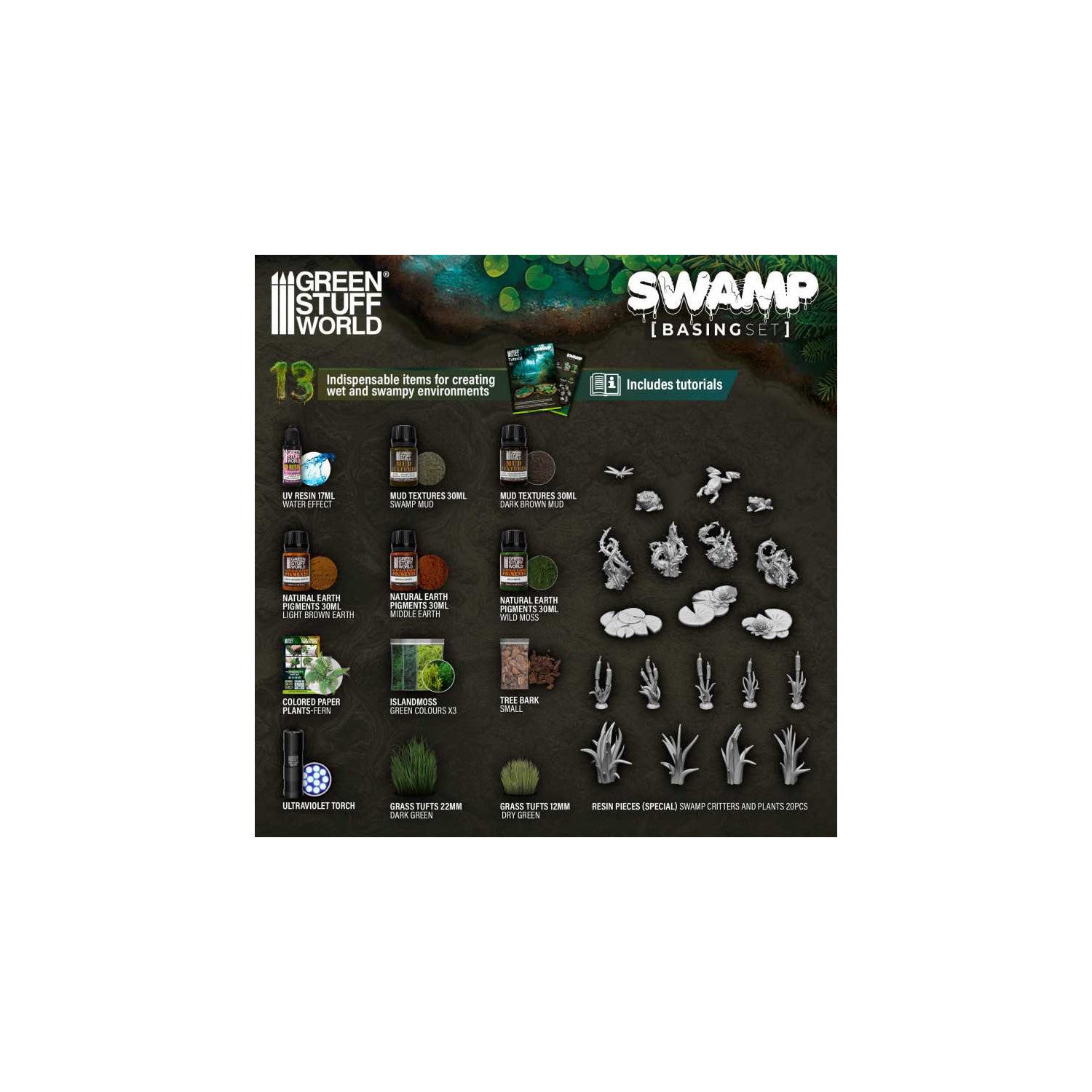 Swamp Basing Set - Green Stuff World