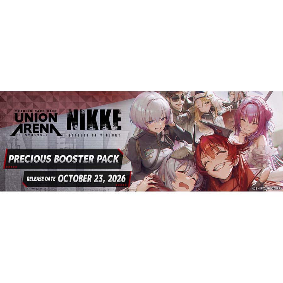 Union Arena: GODDESS OF VICTORY: NIKKE Precious Booster Display [UP01BT] (10 Packs) (presale) - War Games USA
