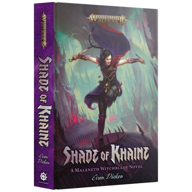Maleneth Witchblade: Shade of Khaine hardcover book cover.