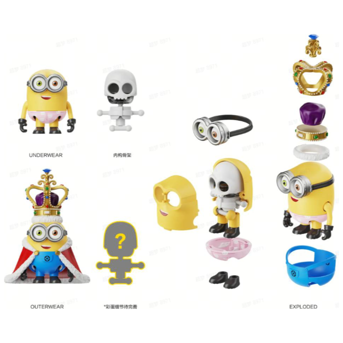 Blokees Minions - MOKOO Minions Series Blind Box - War Games USA