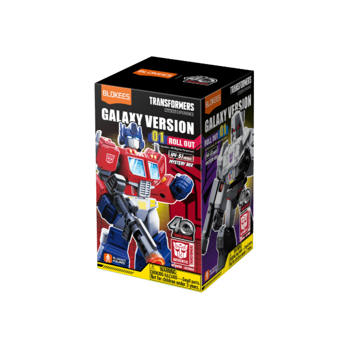 Blokees Transformers Galaxy Version 01 Roll Out Blind Box Case (x9) - War Games USA