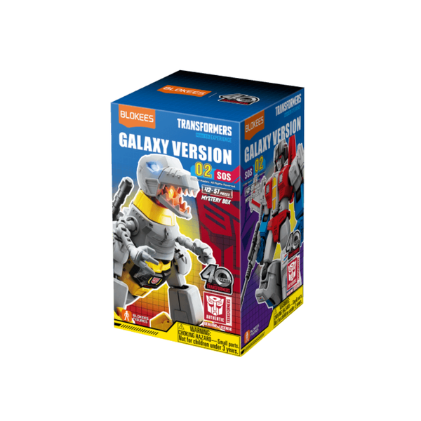 ブルーキャット　Blokeesトランスフォーマー 2BOX Blokees: Transformers - Galaxy Version 02 SOS