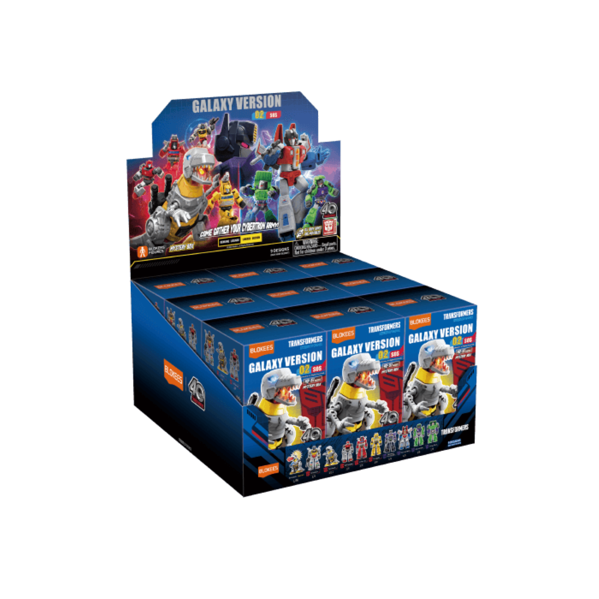 Blokees: Transformers - Galaxy Version 02 SOS Case (9) - War Games USA