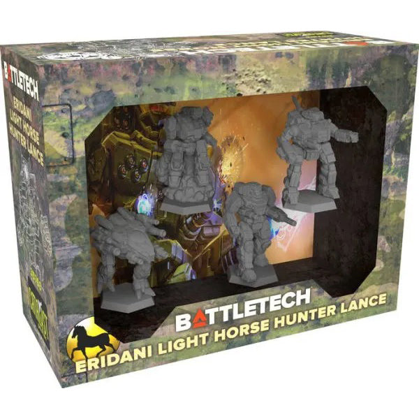 BattleTech Eridani Light Horse Hunter Lance Miniatures Pack