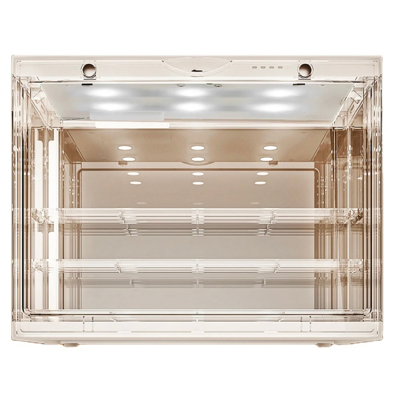 Action Figure Acrylic Display Case with LED Light, 11.8" x 6.7" x 9".