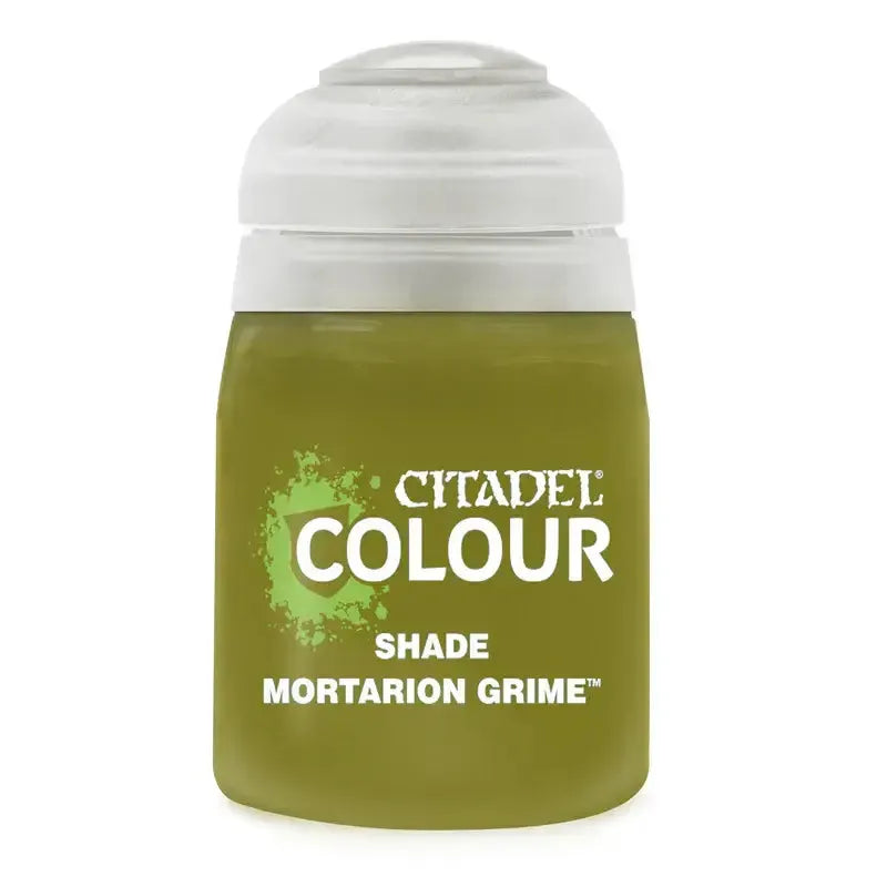 Grime Shade Paint in 18ml pot with smooth matt finish.