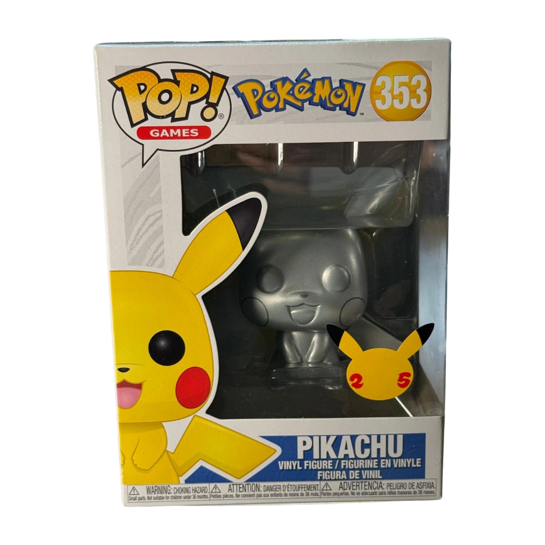 Funko Pikachu #353- Silver - War Games USA