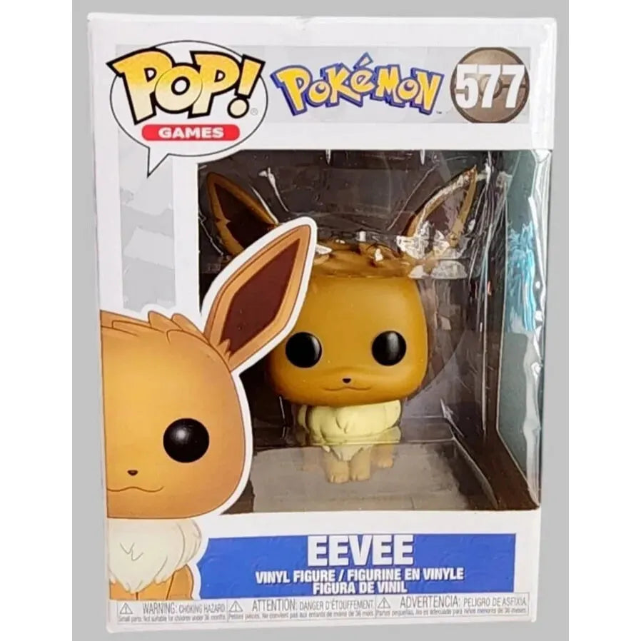 Funko POP! Games Pokemon Eevee #577 Vinyl Figure - War Games USA