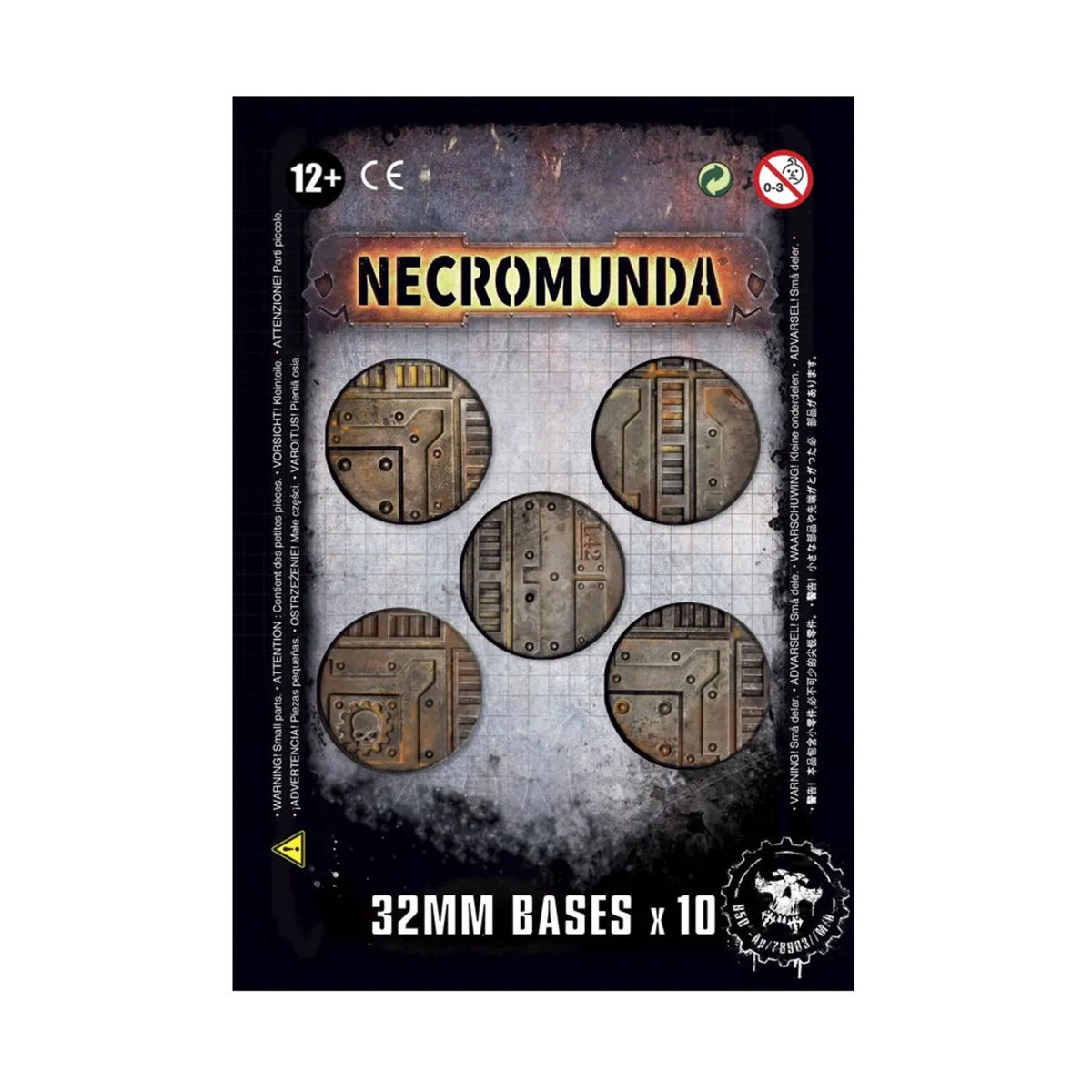 Necromunda 32mm Bases x10