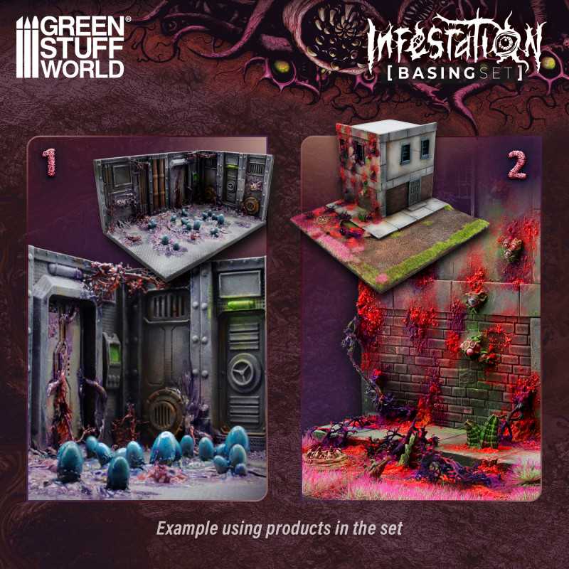 Green Stuff World Basing Sets - Infestation - War Games USA