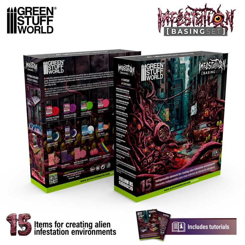 Green Stuff World Basing Sets - Infestation - War Games USA