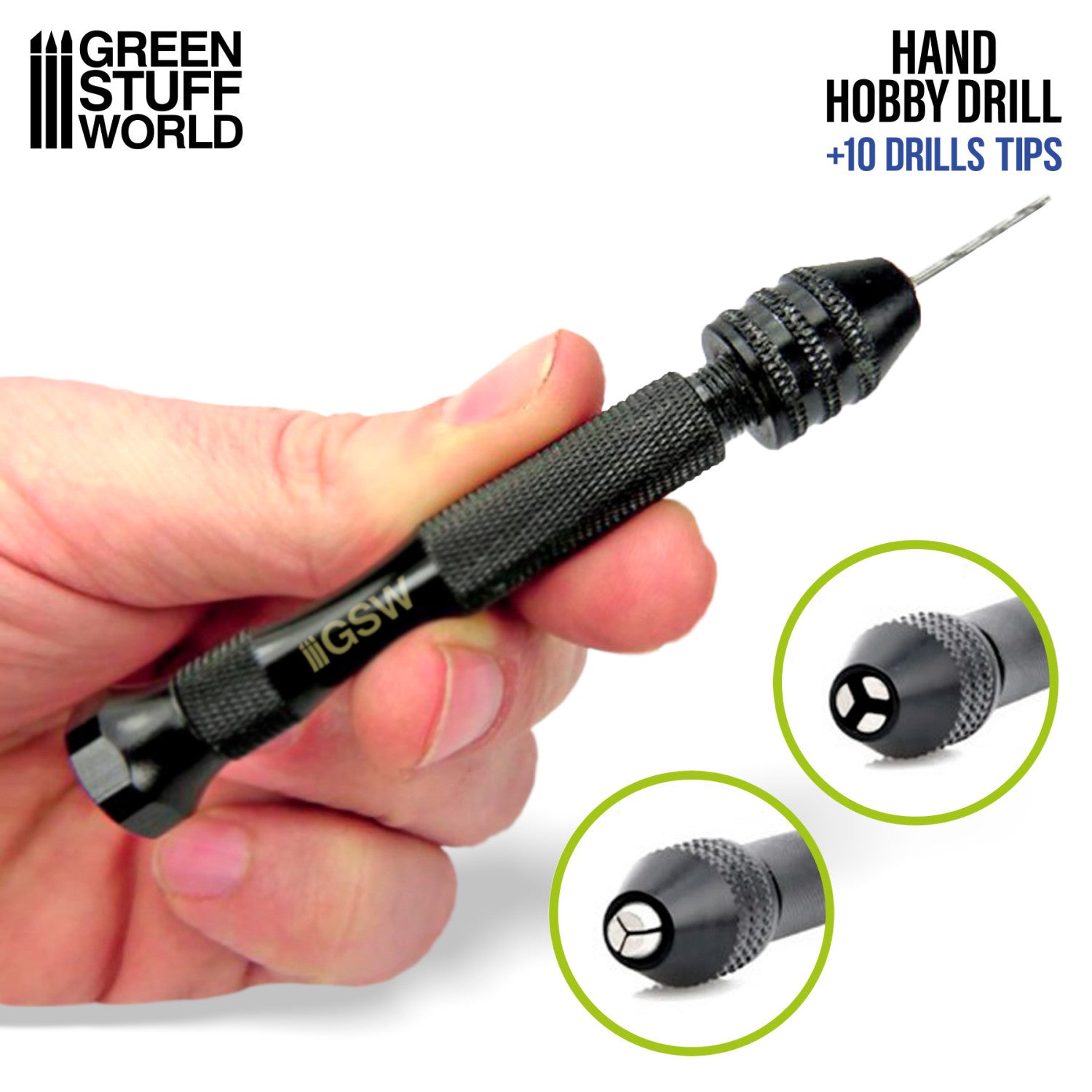 Hobby Hand Drill - Green Stuff World