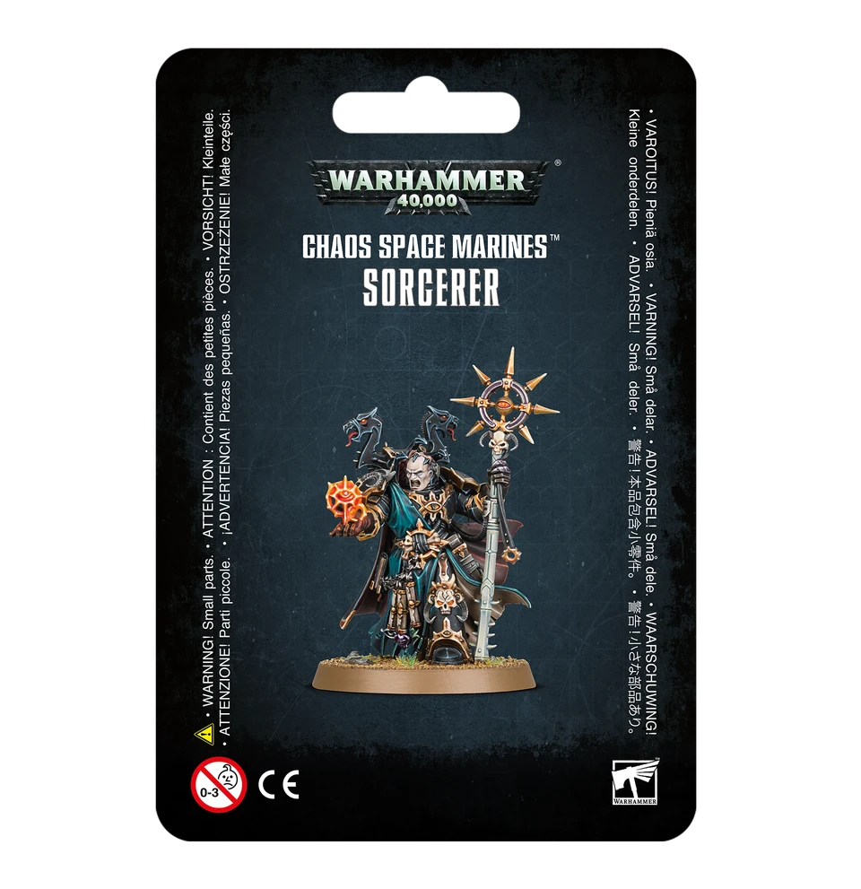Sorcerer - Chaos Space Marines - Warhammer 40K