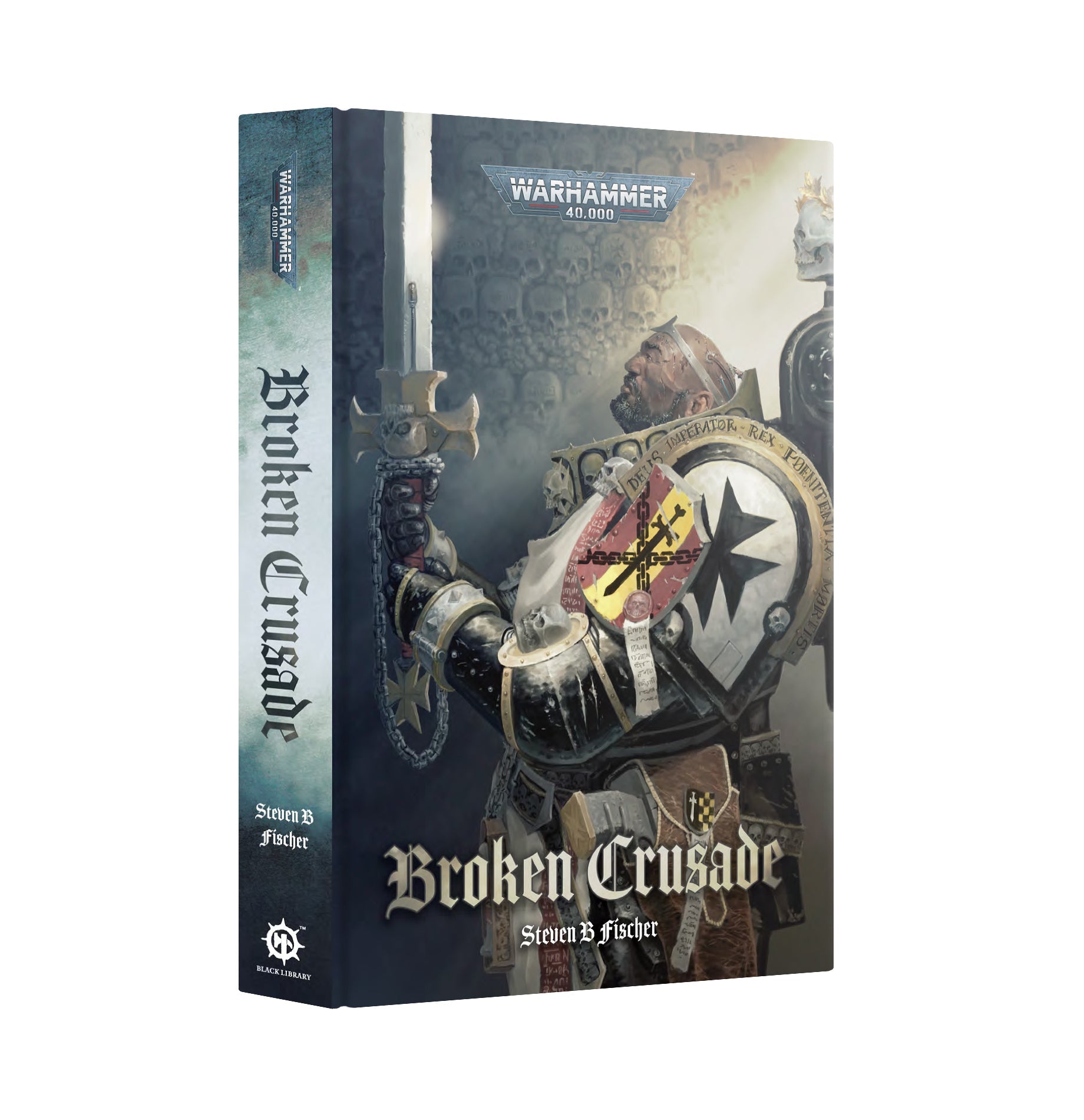 Warhammer 40000 Broken Crusade hardcover book cover.