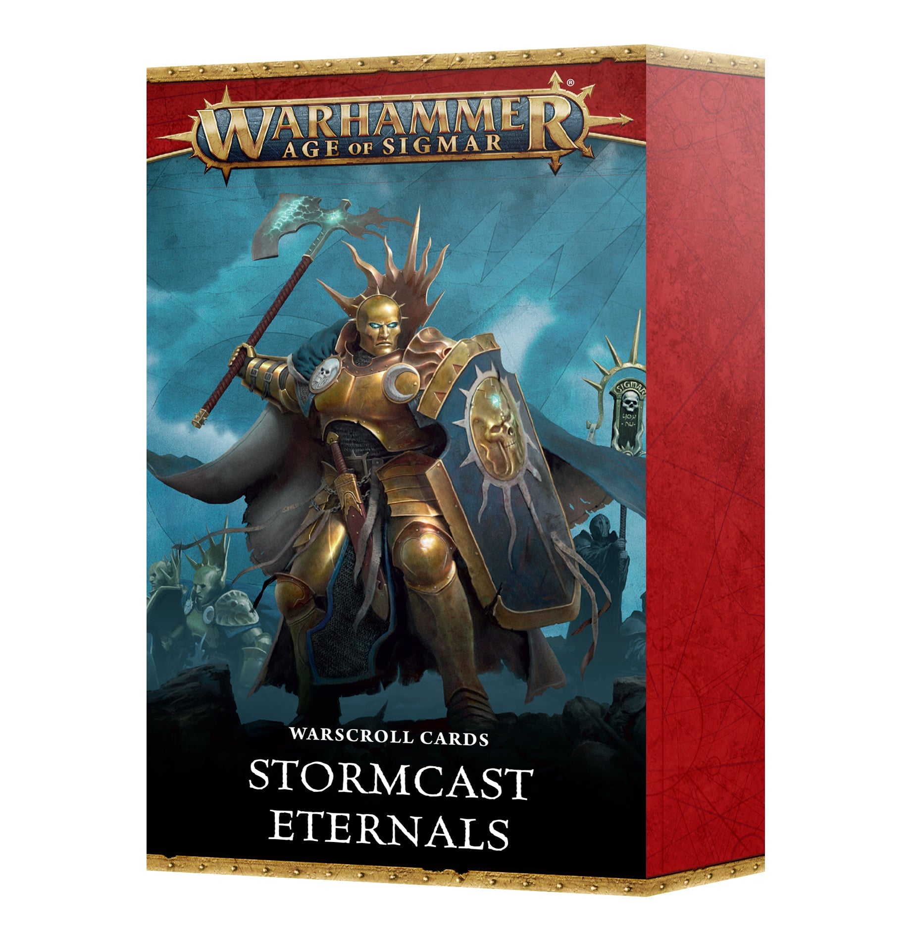Warscroll Cards: Stormcast Eternals 4th Ed Warhammer Age of Sigmar box.