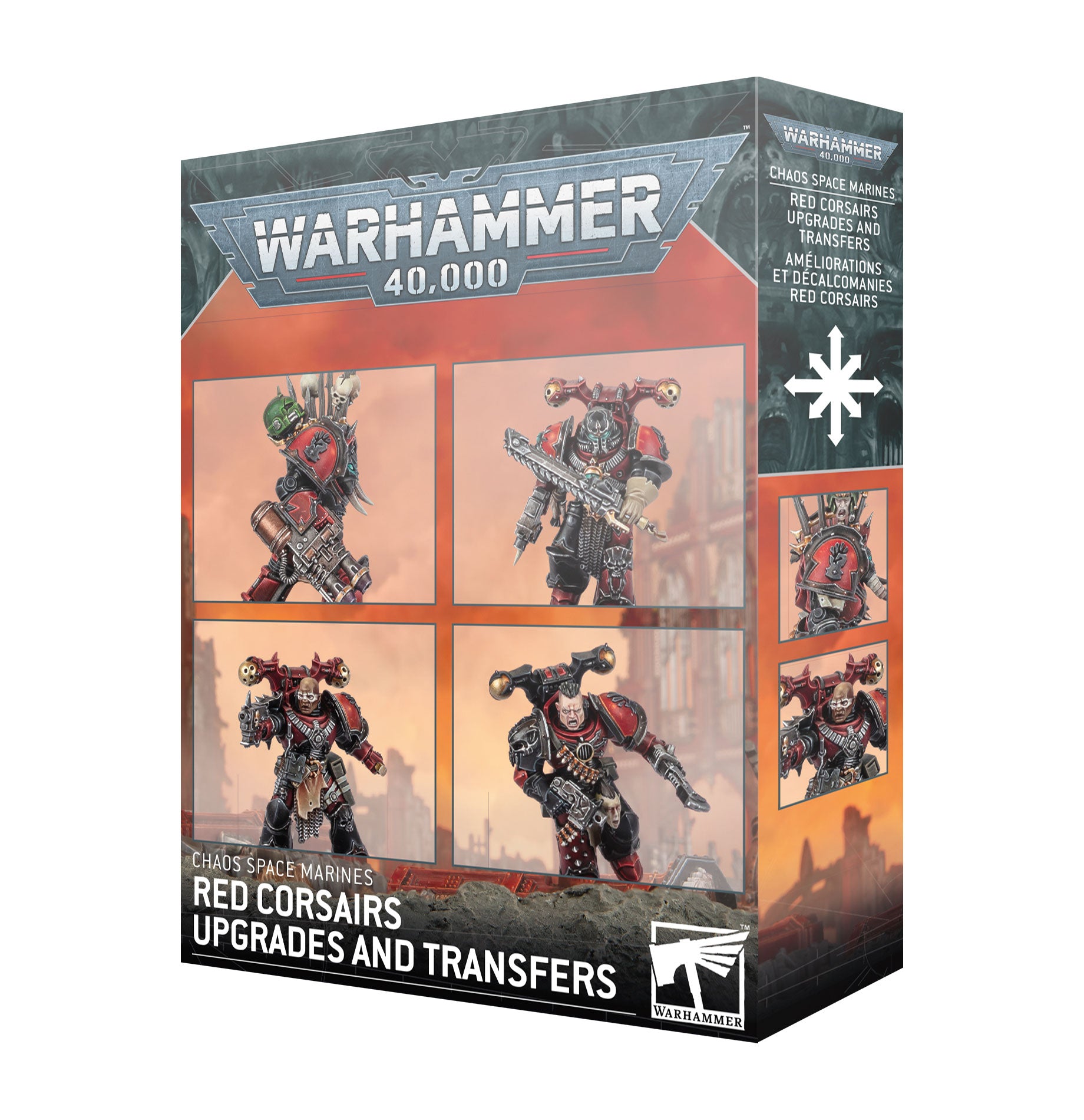Chaos Space Marines: Red Corsairs Upgrades and Transfers - War Games USA